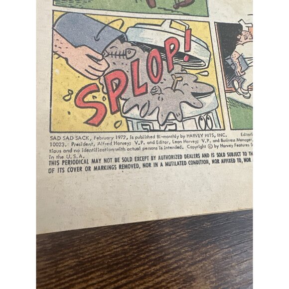 Harvey Comics Sad Sad Sack World #41 February 1977 Vintage DC Bagged Boarded - Picture 4 of 7